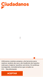 Mobile Screenshot of ciudadanos-cs.org